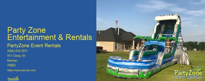 Activity Rentals For Parties