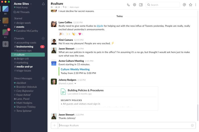 Using Slack in your business