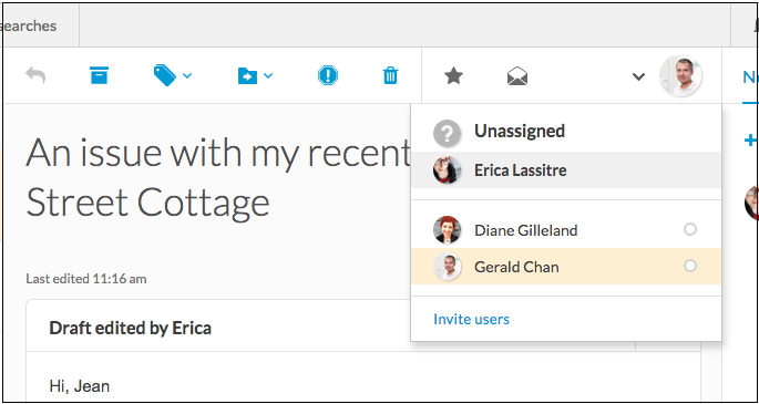 assigning email to users in Outpost
