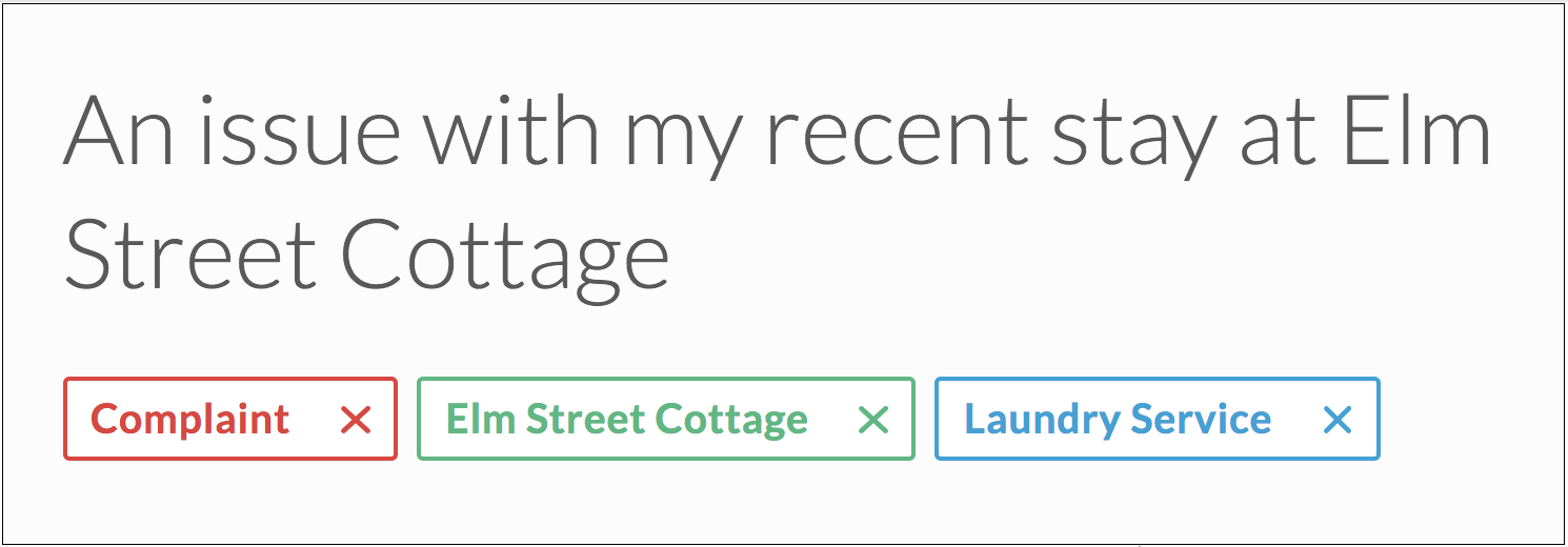 tagged emails for better customer service