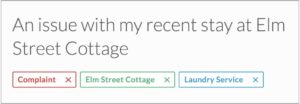 Easily organize your email using Outpost's robust tagging system.