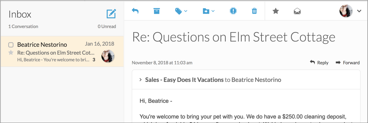 Email digest links