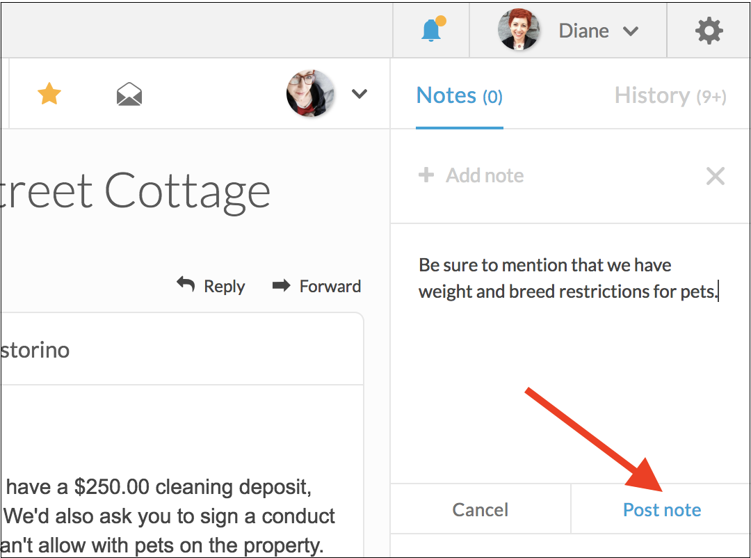 email digest internal notes