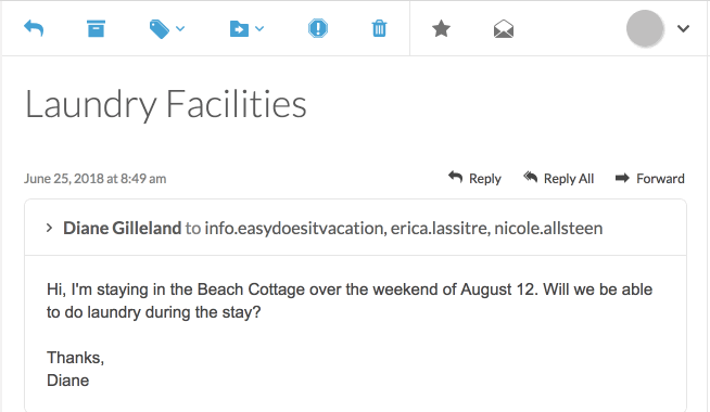 Email digests assign and star