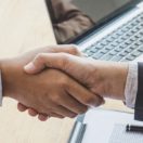 New hire handshake