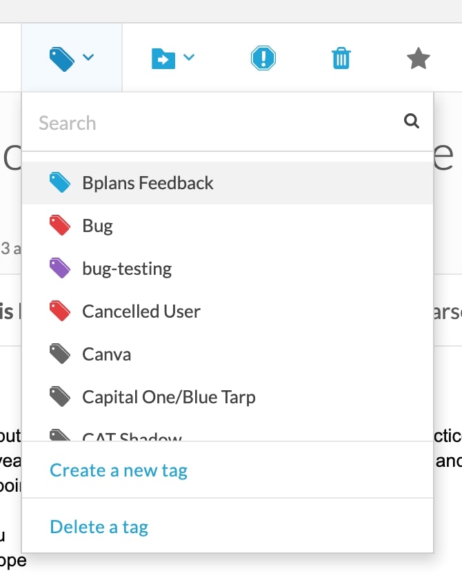 Using tags with Outpost