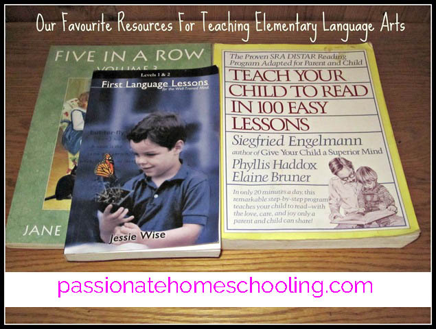 Favourite Language Arts Resources