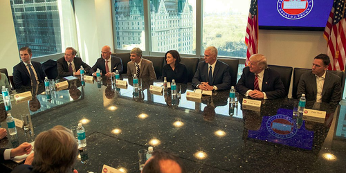 Tech firms collaborating against THE Trump travel ban