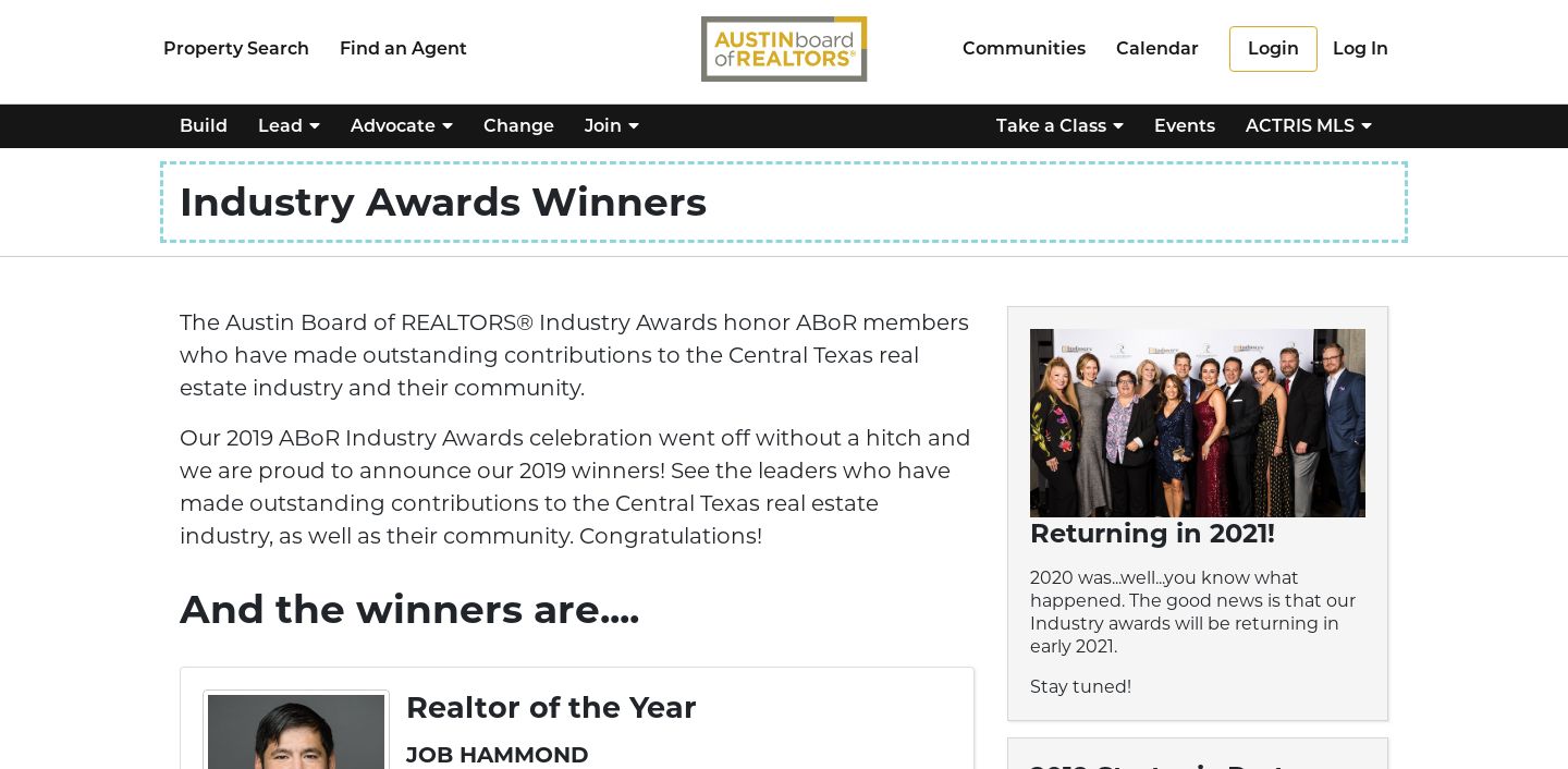 Austin Board of REALTORS® | August 10-14