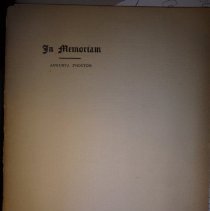 Booklet: In Memoriam