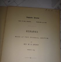 Booklet: In Memoriam