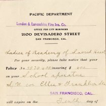 Fire Insurance 1906 P1