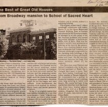 "From Broadway mansion to School of Saced Heart"
