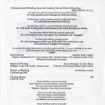 Dedication of Siboni Arts & Science Center Program P3