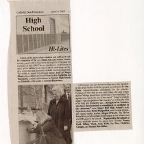 "High School Hi-Lites," Catholic San Francisco