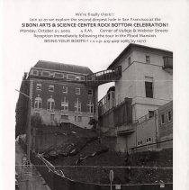 Siboni Arts & Science Center Rock Bottom Celebration Invitation