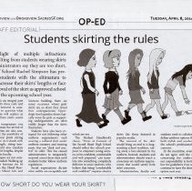 "Students skirting the rules" April 2014