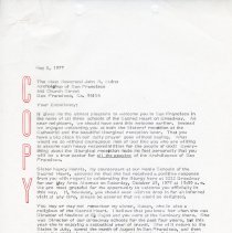 Letter to Reverend John Culnn