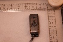 Watch Fob Clip, Masonic