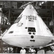 Apollo command and service module, JFK Center