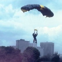 Color photo of Chuting Stars in New York