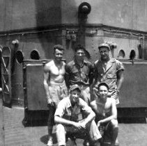 5 sailors aboard USS Clemson