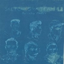 Sketches of Team 12 by LeRoy Massey