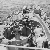 At sea burial of CWO Gene Tinnin