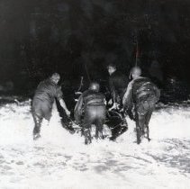 Trainees launch a seven-man LCR(S) Rubber Boat