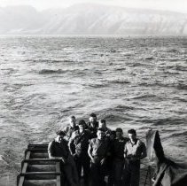 ADP-43 Gantner,  Depth charges on right.