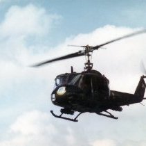 UH-1B, Preparing to land aboard