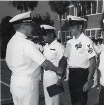 Photo of Robert Schamberger receiving award