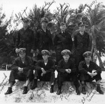 Scout and Raider officers with signed roster