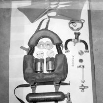 Cressi Lung, disassembled