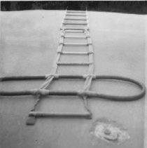 Helicopter and Flexible ladder