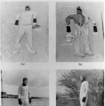 Experimental Cold water dive suit. Used by UDT 18 in Maui