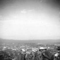 4 Members of UDT 20 during occupation of Hakodate, Japan