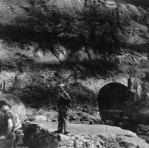 Japanese mini subs in caves