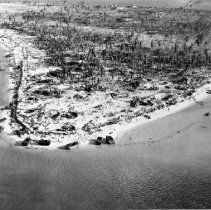 Aerial photo of Tarawa