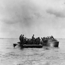 UDT in support of Saipan landing