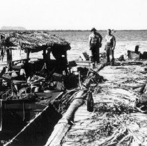 #4 Butch Koepke (L) Chief Shipfitter  Eiring (R)