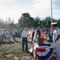 Muster 1992 plaque dedication