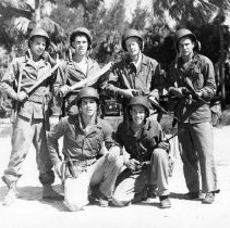 6 UDT 15 men in combat uniforms