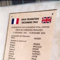 Ceremonies - Operation Frankton