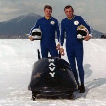 Navy bobsled Team members