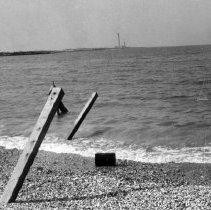 beach obstacles, France