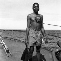 unknown African American Frogman