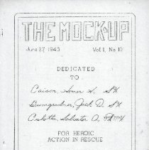 Mock Up Vol 1 No 10, Page 1