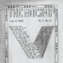 Mock Up Vol 1 No 13, Page 1