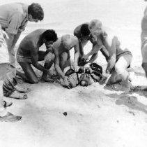 British officer becomes concious after collapsing in a test